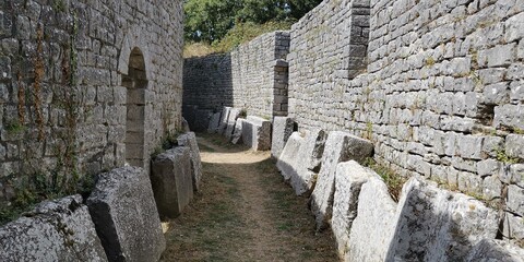 old stone wall