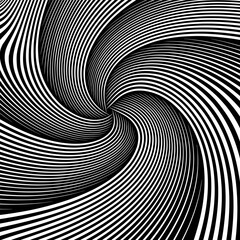 Abstract swirl vortex rotation movement.