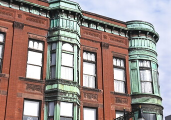 Obraz premium Old Downtown Building