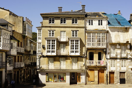 Viveiro, historical village of Lugo. Galicia,Spain