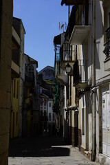 Fototapeta na wymiar Viveiro, historical village of Lugo. Galicia,Spain