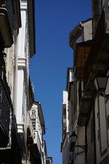 Building in Viveiro, historical village of Lugo. Galicia,Spain