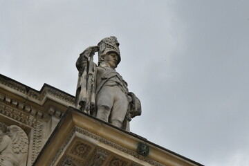 Arco de triunfo del Carrusel, jardín de las Tullerías.Tuileries garden, Carousel Triumphal Arch, Napoleón Bonaparte