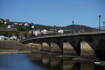 Fototapeta na wymiar Viveiro, historical village of Lugo. Galicia,Spain