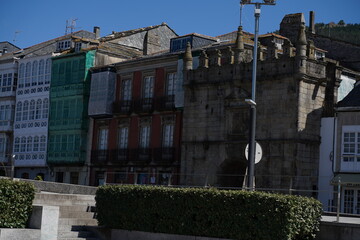 Viveiro, historical village of Lugo. Galicia,Spain