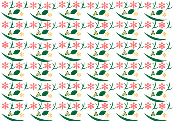 Floral seamless pattern.Beautiful seamless vector floral pattern