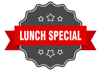 lunch special label. lunch special isolated seal. sticker. sign