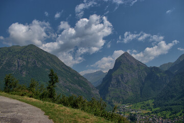 Lukmanierpass in der Schweiz 30.7.2020