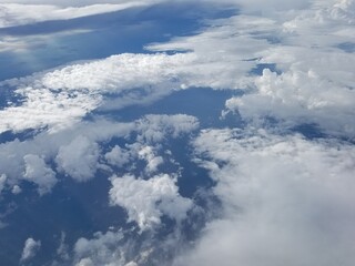 aerial view of clouds 10