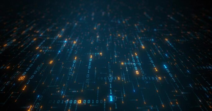Abstract Data processing. the collection and manipulation of items of data to produce meaningful information. automatic/manual, batch, and real-time data processing. 4K loop, 3D render