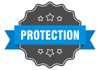 protection label. protection isolated seal. sticker. sign