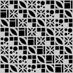 Random tile seamless repeat pattern background