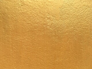 Gold color cement wall texture 
