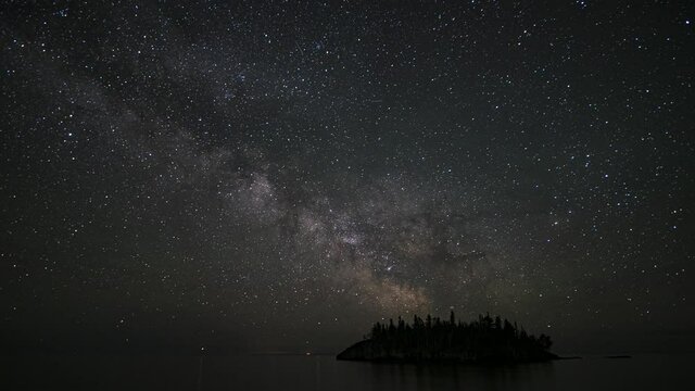 Milkey Way over Lake Superior