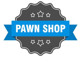 pawn shop label. pawn shop isolated seal. sticker. sign