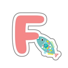 かわいいアルファベット　英文字　英字　単品