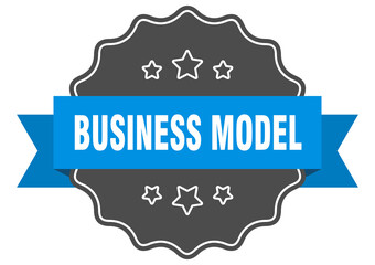 business model label. business model isolated seal. sticker. sign