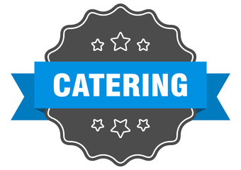 catering label. catering isolated seal. sticker. sign