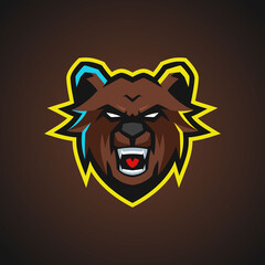 Bear Mascot Logo Templates