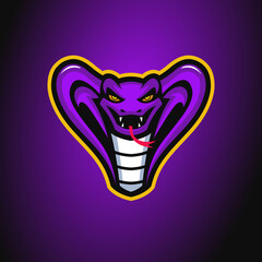 Obraz premium The King Cobra Esports Logo