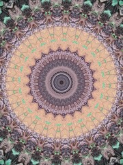 Gorgeous colorful kaleidoscope background