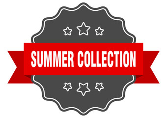 Obraz premium summer collection label. summer collection isolated seal. sticker. sign