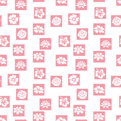 seamless pattern with cute  ornament