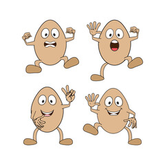 cute character cartoon simple vector illustration
