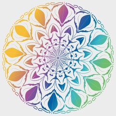 Simple mandala. Beautiful Mandalas. Mandala vector. Mandala simple design