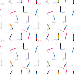 seamless pattern with cute ornament