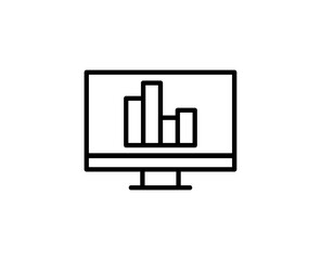 Diagram line icon