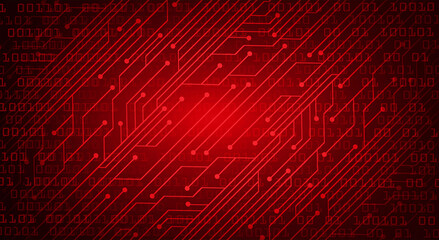 cyber circuit future technology concept background