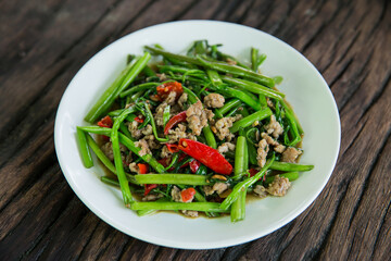 Asia, Thailand, Morning Glory, Stir-Fried, Chinese Culture