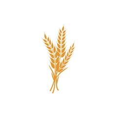 Wheat Logo Template vector symbol