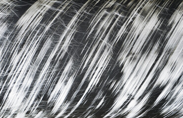 Abstract black and white texture and background
