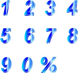 vector set of 3d numbers