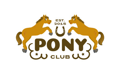 Horse logo design. Use it for makeing web or print posters for equine competitions or stable.