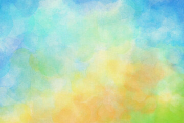 Digital Painting Watercolor Background