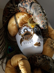 Masque traditionnel de Venise en Italie