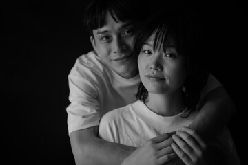 笑顔のカップル