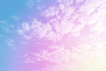 soft cloud background with a pastel multicolor gradient.