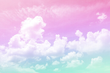 soft cloud background with a pastel multicolor gradient.
