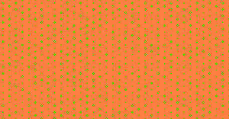 Abstract Color Halftone Dots generative art background illustration