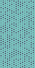 Abstract Color Halftone Dots generative art background illustration