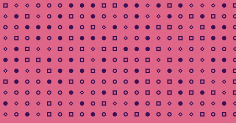 Abstract Color Halftone Dots generative art background illustration