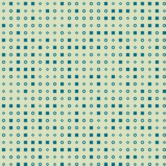 Abstract Color Halftone Dots generative art background illustration