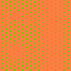 Abstract Color Halftone Dots generative art background illustration