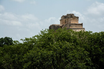 Fototapeta premium Uxmal, Pirámide del adivino