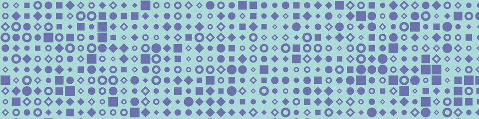 Abstract Color Halftone Dots generative art background illustration