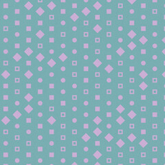 Abstract Color Halftone Dots generative art background illustration